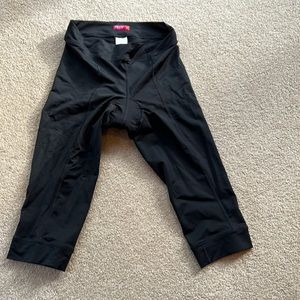 Black Terry Womens Large Cycling Shorts